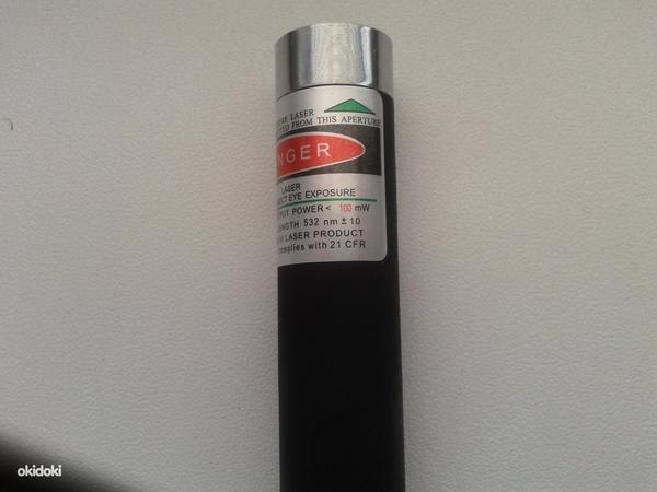 Лазер с зеленым лучом, со сменным аккумулятором (фото #5)