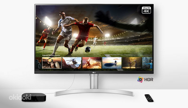 LCD Monitor | LG | 32UN650-W | 31.5" | 4K | White