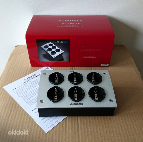 Furutech e-TP60E NCF Power High-end Distributor