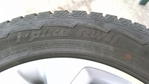 18" veljed Kia (Hyundai) koos talverehvidega Hankook Ipike Rw11 (2 foto / 9)