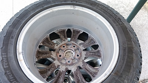 18" veljed Kia (Hyundai) koos talverehvidega Hankook Ipike Rw11 (5 foto / 9)