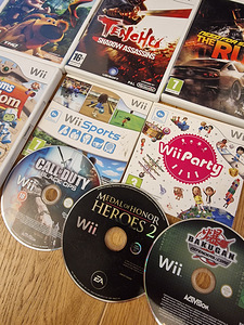 Nintendo Wii Mängud, Super Mario, Wii Sports jne (2 foto / 3)
