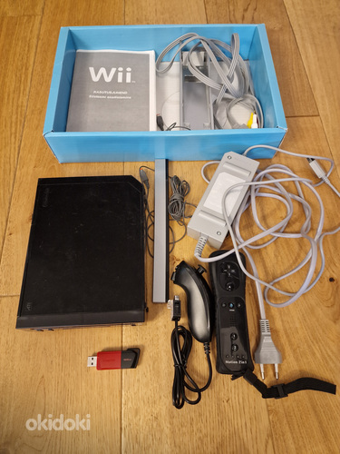 Nintendo Wii komplekt vabalt valitud mängudega (foto #1)