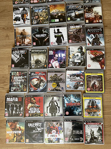 PlayStation 3 + 2 пульта + пульт + PS Portable+35игр (5 фото из 5)