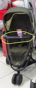 Quinny Zapp Xtra 2 Yellow Denim + MaxiCosi (5 foto / 6)