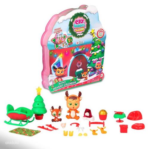 Advent calendar with toys Cars, Cry babies, Toy Mini Brands (foto #2)