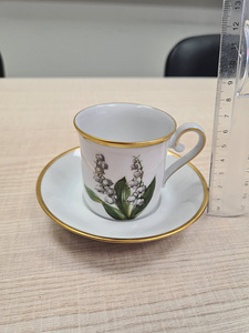 Saksa Vintage Eschenbach Bavaria kohvi duo, 130 ml (2 foto / 6)