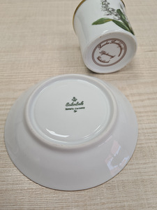 Saksa Vintage Eschenbach Bavaria kohvi duo, 130 ml (5 foto / 6)