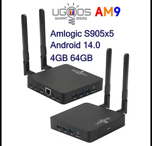 TV-Boks Ugoos AM9 Android 14.0 Amlogic S905x5 LPDDR4X4 (10 foto / 10)