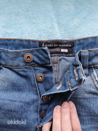Lühikesed teksapüksid (L suurus) (foto #2)