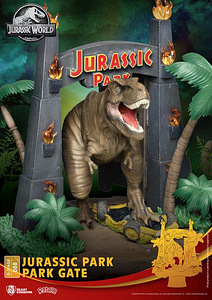 D-Stage Jurassic Park Värav Dioraama - Beast Kingdom (5 foto / 7)