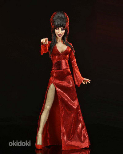 Фигура Эльвиры в красном платье - NECA (фото #5)