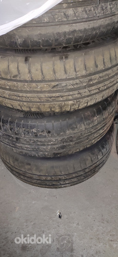 Литые диски Volvo 5x108 и летние шины Goodyear 195/65 R15