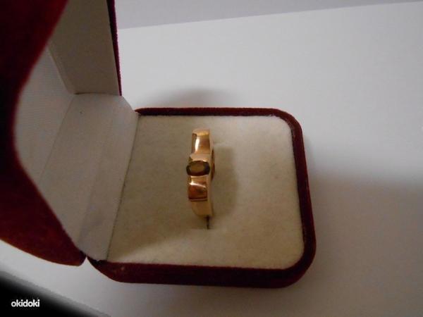 Золотое кольцо 585 пробы (фото #2)