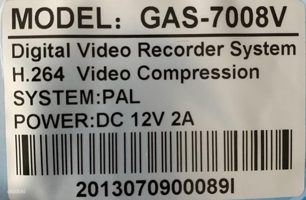 8 Channel H.264 D1 RS485 PTZ CCTV DVR Recorder (фото #5)