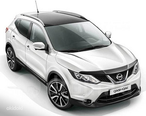 Kapoti deflektor Nissan Qashqai J11, X-Trail T32 (2013-2020) (2 foto / 3)