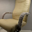 Chairman 480 wd, эко кожа бежевый стул, почти новый (фото #1)