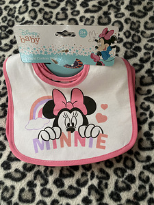 Uus !!! 4 Pack Cotton Bibs for Girl 3+months Disney