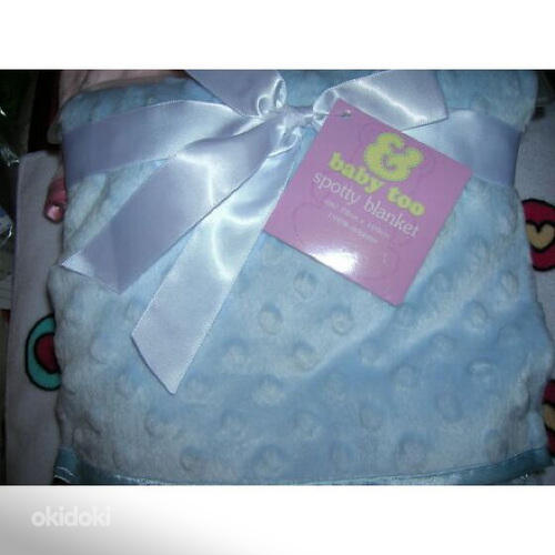 Uus !!! Spotty Blanket for Boy 0+months Baby Too (foto #2)