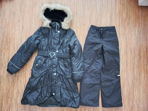 LENNE Куртка пальто р.152 + LENNE Зимние штаны р.146