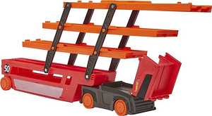 Hot Wheelsi Mega Hauler hoiukohaga kuni 50 + Hot Wheelsi tõs (4 foto / 9)