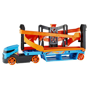 Hot Wheelsi Mega Hauler hoiukohaga kuni 50 + Hot Wheelsi tõs (7 foto / 9)