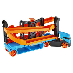 Hot Wheelsi Mega Hauler hoiukohaga kuni 50 + Hot Wheelsi tõs (8 foto / 9)
