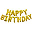 Õhupall Happy Birthday Õhupallid Kuldne komplekt (foto #1)