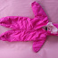 Детский тёплый комбинезон, розовый, размер 12м/80см (фото #1)