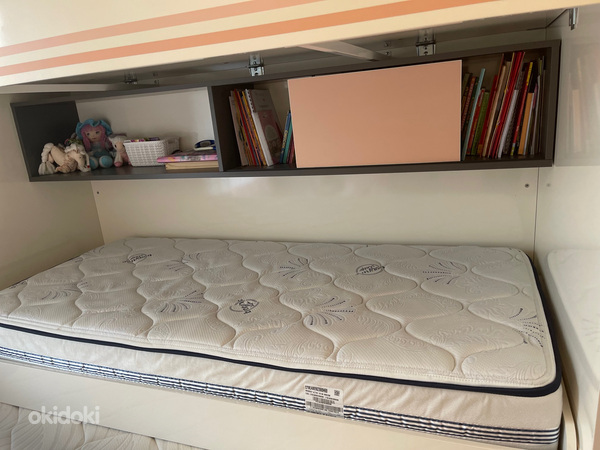 Детская кроватка-трансформер, 3 спальных места с матрасами (фото #6)