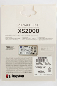 Väline SSD 2TB Kingston XS2000 (2 foto / 4)