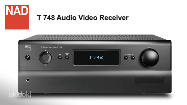 NAD ressiiver võimendi t748 (AV Surround Sound Receiver) (foto #6)