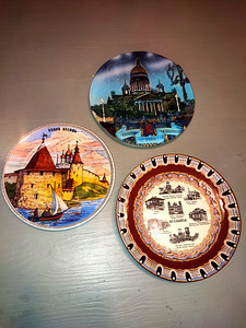 Suveniir taldrikud / Suvenir plates (7 foto / 8)