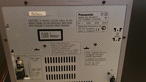 Panasonic muusikakeskus (10 foto / 10)