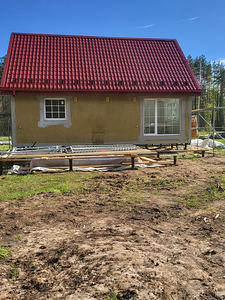 Ehitame sauna, terrassi, karkassmaja (2 foto / 8)