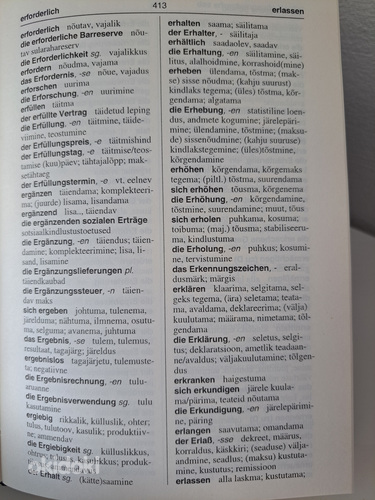 Продам эстонско-немецкий, немецко-эстонский деловой словарь (фото #4)