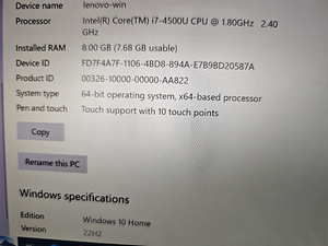 Sülearvuti Acer Aspire S7 series (MS2364) (6 foto / 6)