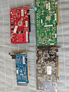 Комплект видеокарт 8800 GT, NX7600GT, GTS 450, 8400 GS (2 фото из 2)