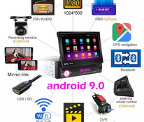 Автомобильный радиоприемник Android 1din 2 ГБ 32 ГБ 4G + камера заднего вида