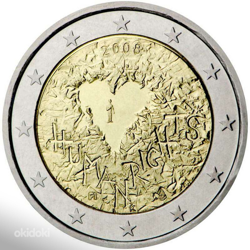 2 euro 2008 aasta Soome