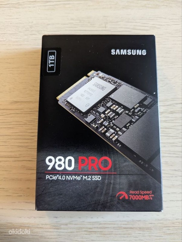 SAMSUNG 980 Pro 1 ТБ M.2 PCIe 4.0 - Tallinn, Память – okidoki