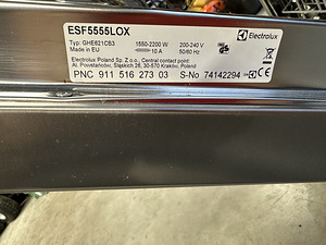 Electrolux ESF5555LOX nõudepesumasin (4 foto / 4)