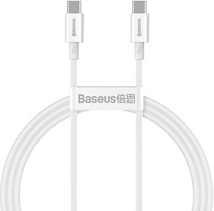 Baseus Superior Series Fast Charging DATA CABLE Type-c to Type.c , 100W 1m white (1 foto / 1)
