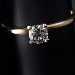 Kuldsõrmus teemandiga 0,54ct (1 foto / 5)