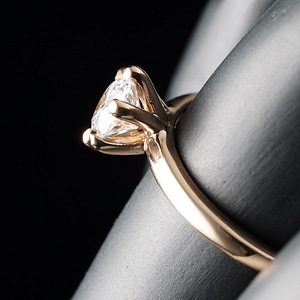 Kuldsõrmus teemandiga 0,54ct (2 foto / 5)