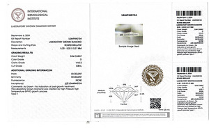 Kuldsõrmus teemandiga 0,54ct (5 foto / 5)
