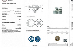 Kuldsõrmus teemandiga 1,07ct (6 foto / 6)