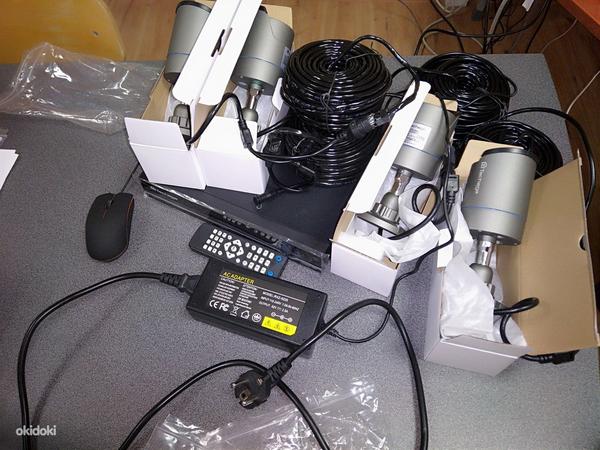 8CH 1080P CCTV videosüsteem CCTV süsteem 2MP Aud (foto #3)