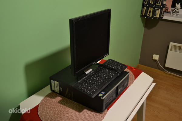 Старый комплект настольного компьютера Hp (фото #5)
