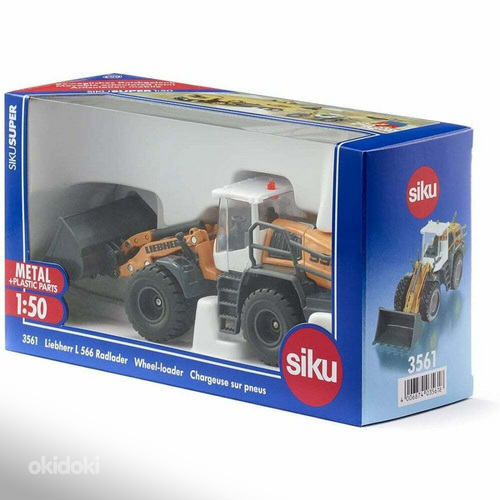Игрушечный трактор Siku Супер колесный погрузчик 3561 (фото #2)